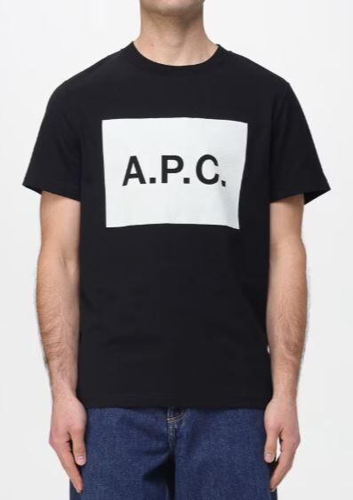 A.P.C Paris BOX LOGO大字樣短袖【COHBOH26530 LZZ】