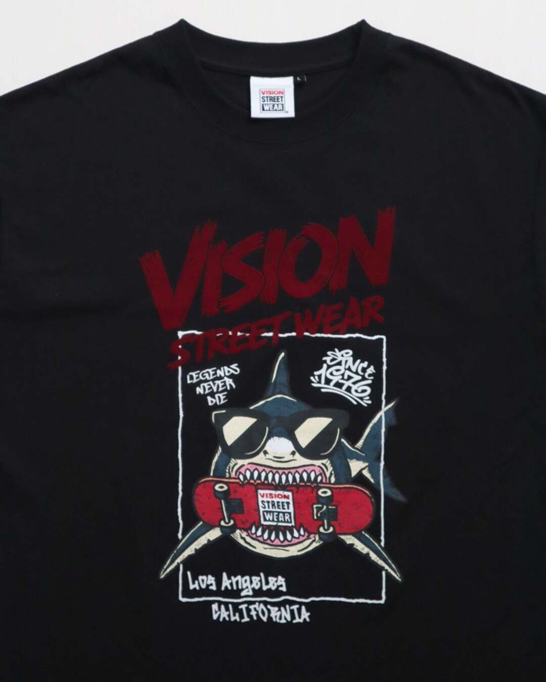 【VISION STREET WEAR】鯊魚滑板短TEE