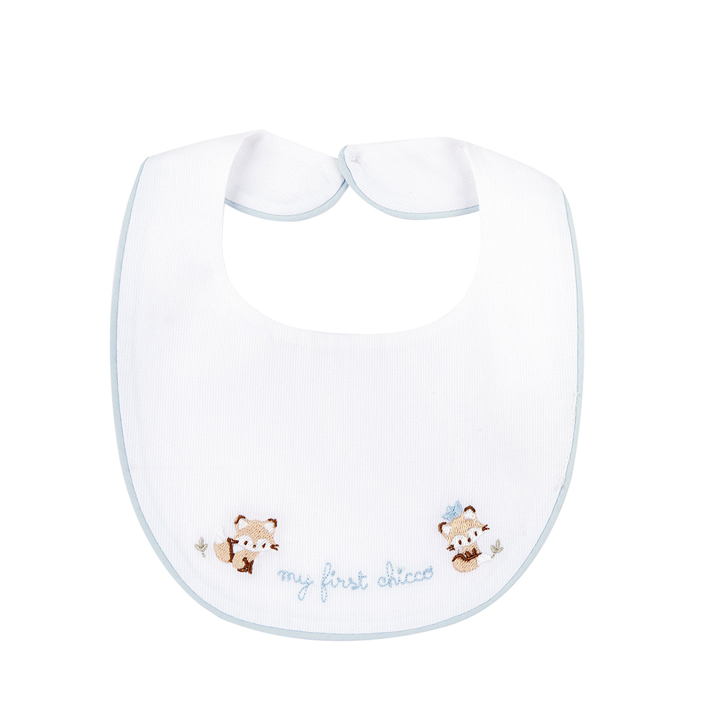 紳士小狐狸-滾邊圍兜(朋友)