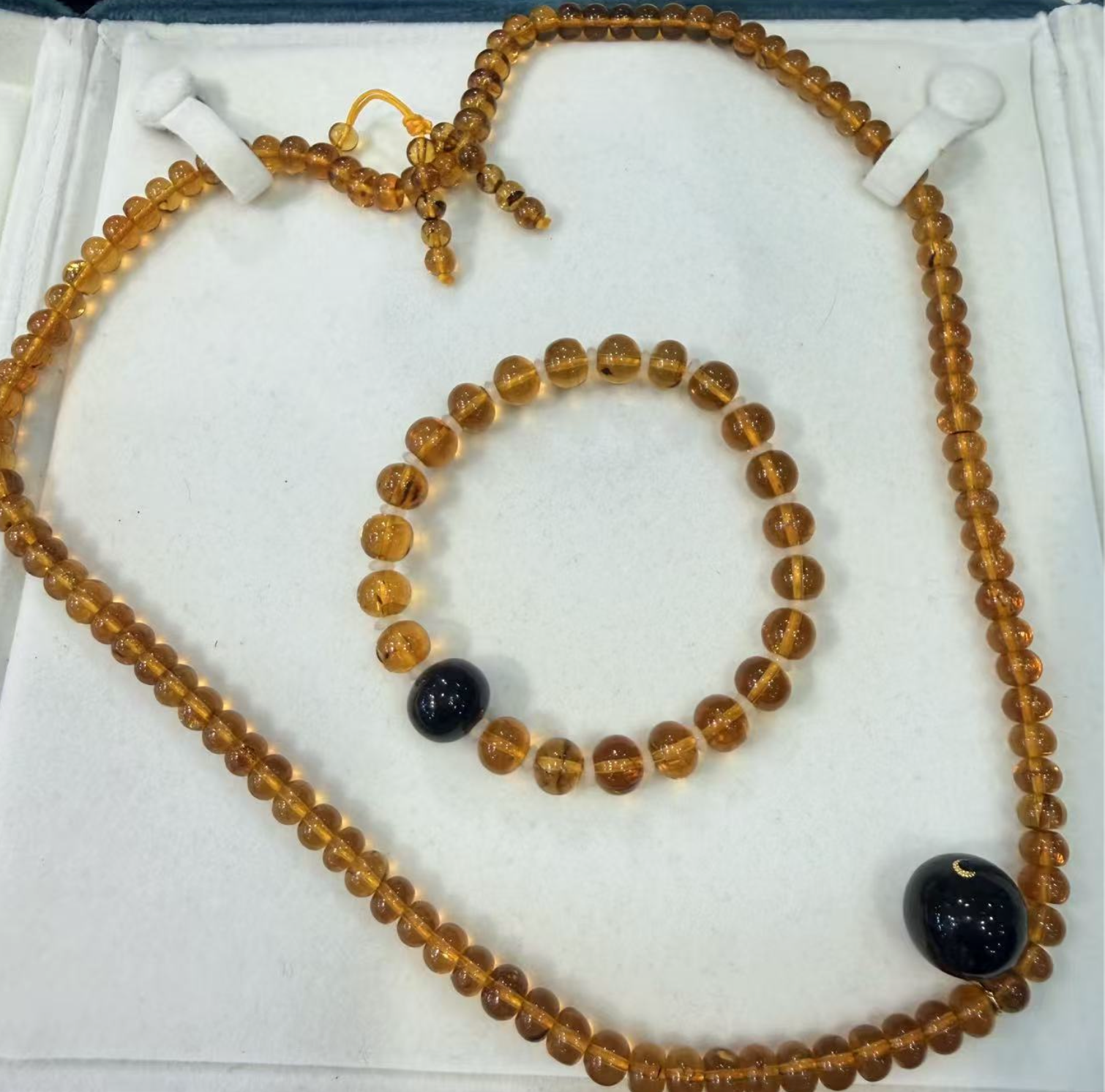 0414gz42-GZday1-撫順琥珀4月-撫順豆油翳珀diy套裝（A42）