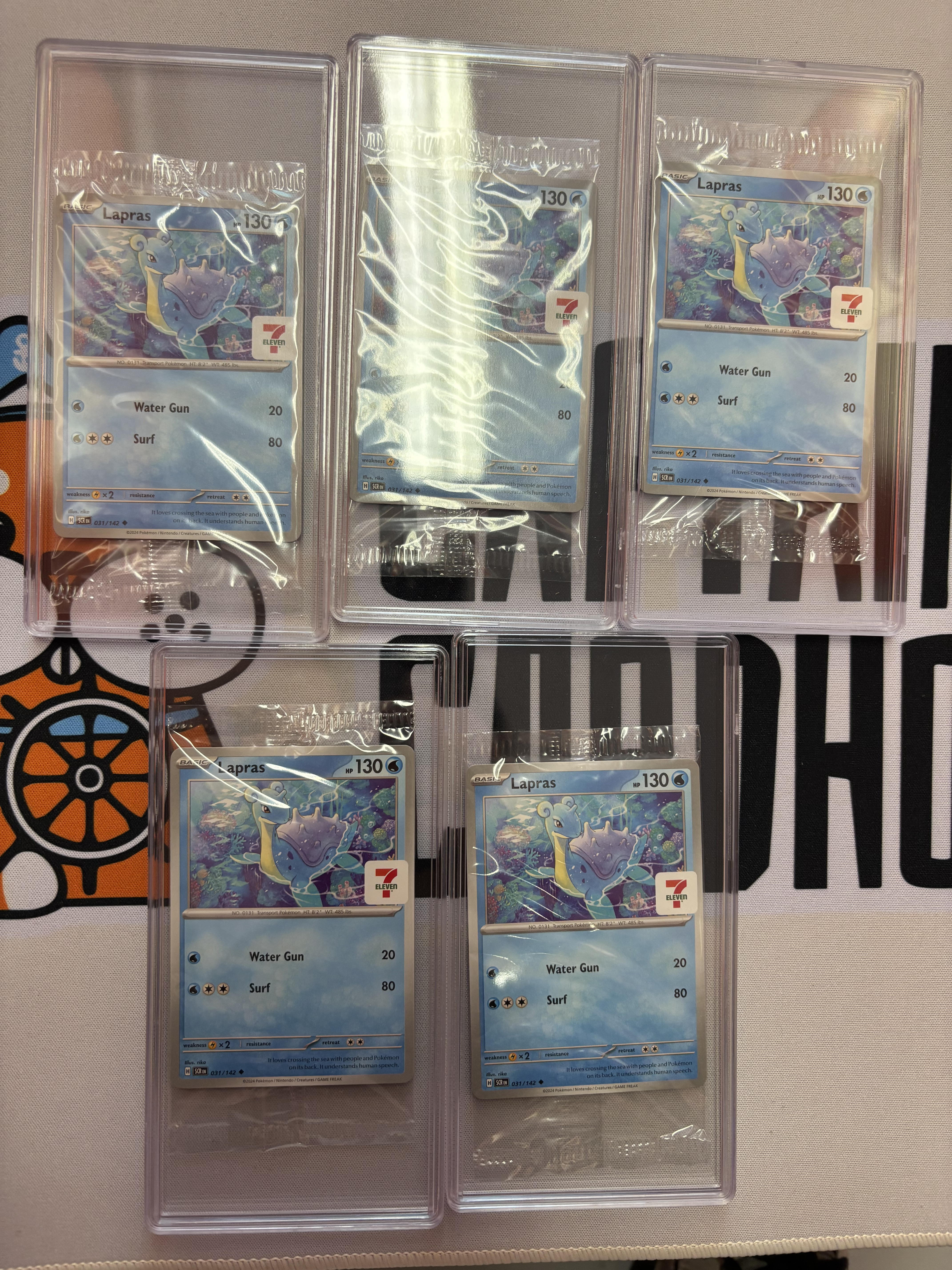 Pokemon Lapras (7 Eleven Promo) 031/142