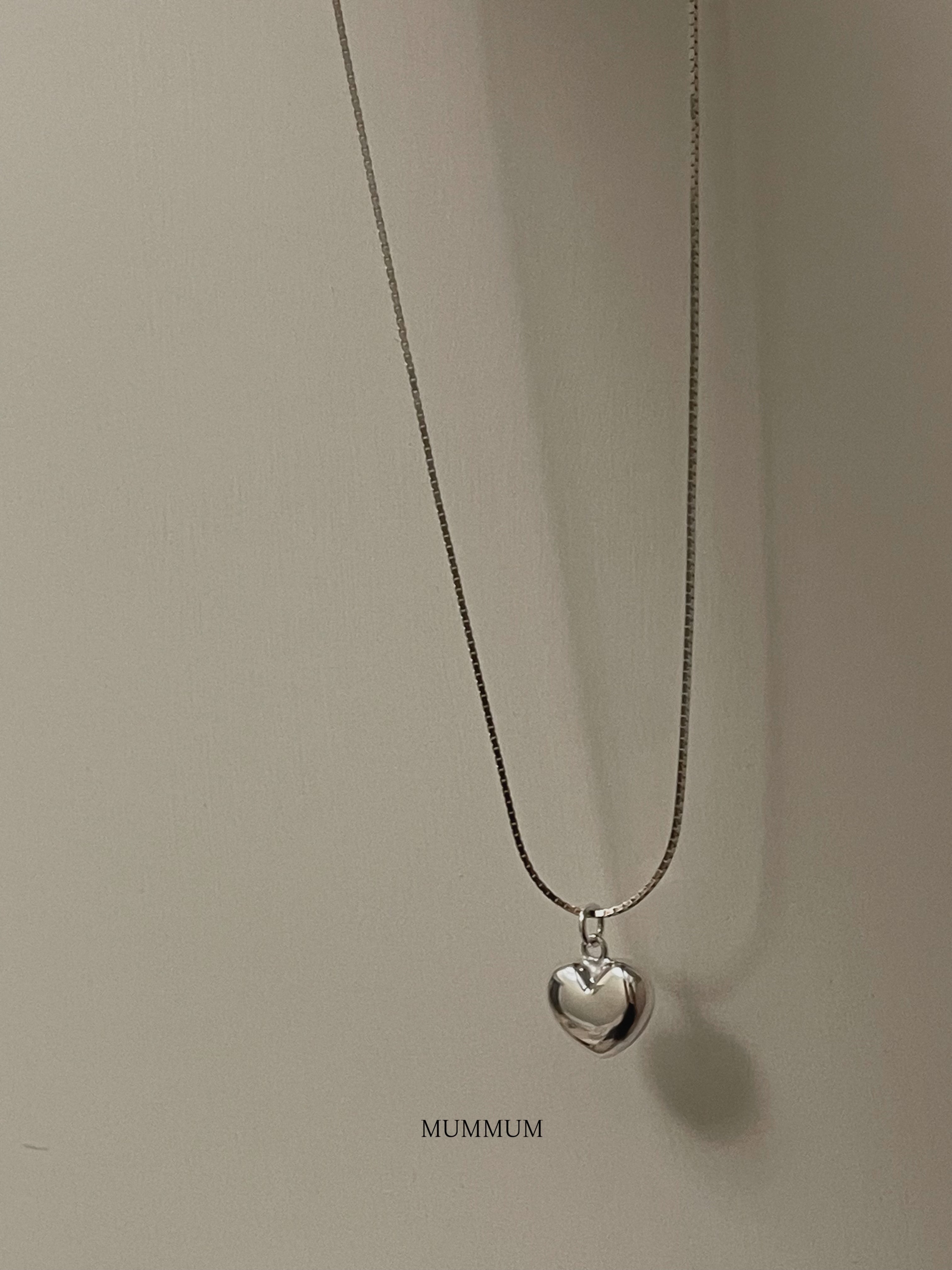 SL13340/925小小心大大愛頸鏈