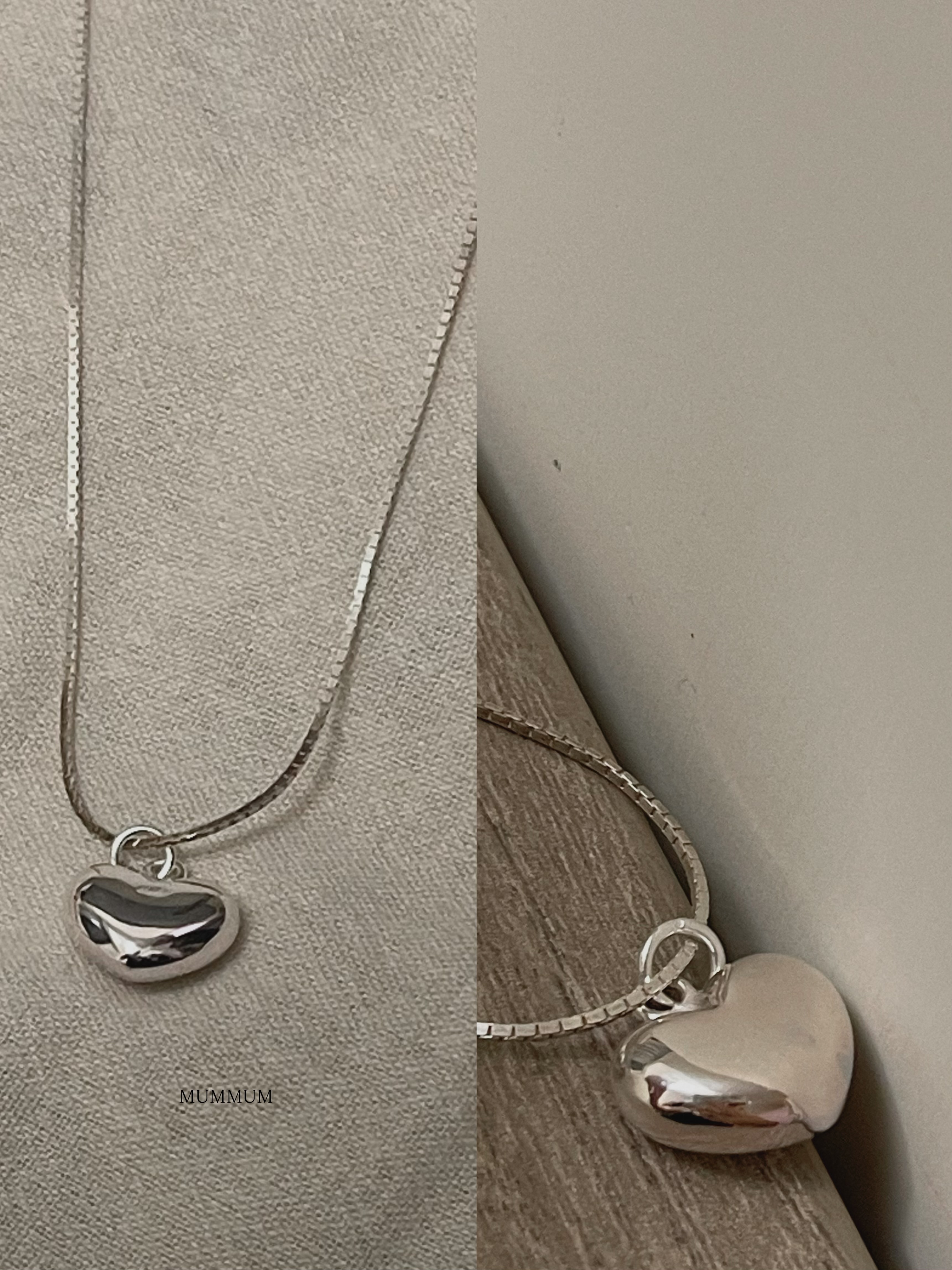 SL13340/925小小心大大愛頸鏈