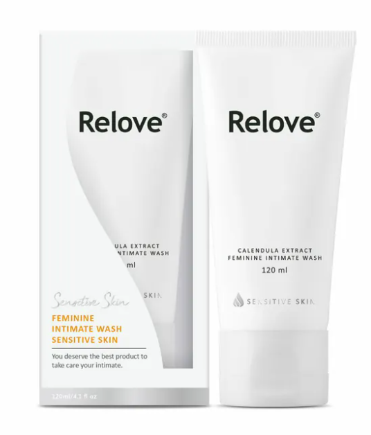 CH260414-R3-RELOVE 金盞花低敏溫和私密潔淨凝露(無涼感推薦脫毛後用)-120ml(EXP-2028-2029)