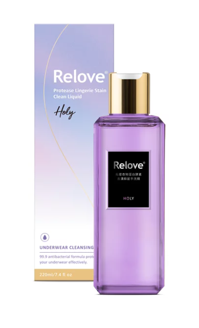 CH260414-R26-RELOVE 蛋白酵素去漬抑菌手洗精-魅力光韻 (海鹽 + 鼠尾草)-沉穩低調-散發成熟高貴的魅力-220ml(EXP-2027-2028)