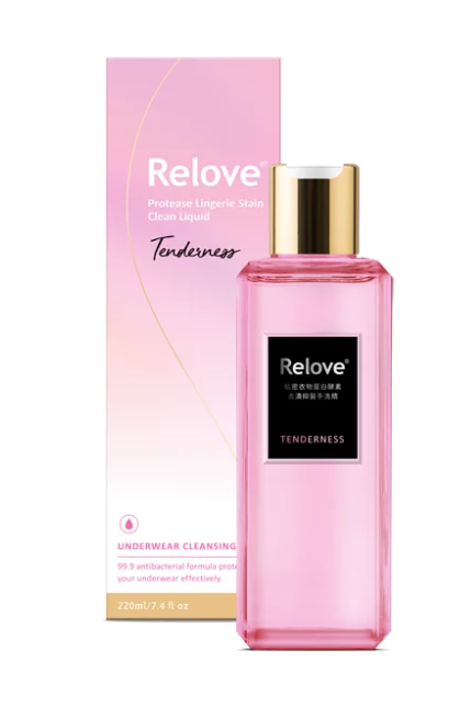CH260414-R29-RELOVE 蛋白酵素去漬抑菌手洗精-優雅柔情 (葡萄柚 + 茉莉)-溫柔內斂-隨時維持典雅的形象-220ml(EXP-2027-2028)