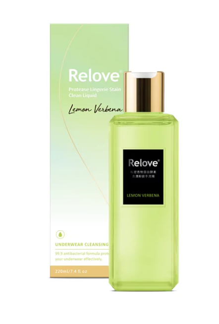 CH260414-R30-RELOVE 蛋白酵素去漬抑菌手洗精-淡雅清新 (青檸 + 馬鞭草)-恬靜清香-身心舒暢的清爽感-220ml(EXP-2027-2028)