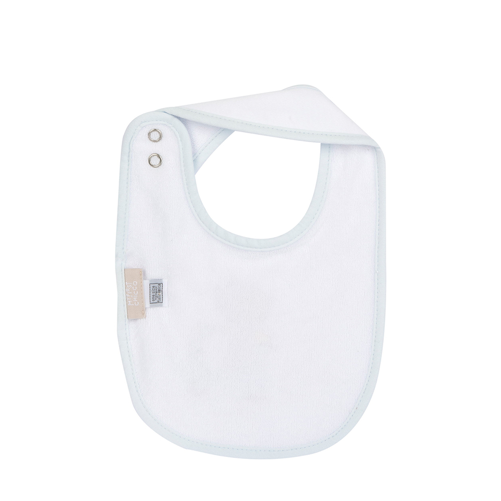 粉彩-小熊摩托車圍兜