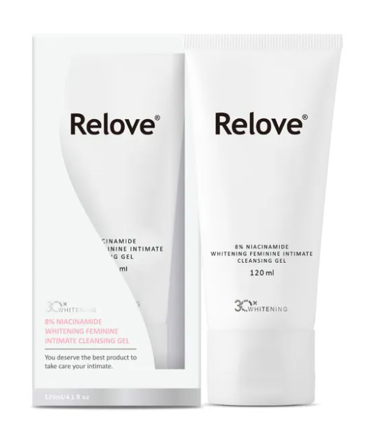 CH260414-R5-RELOVE 菸鹼醯胺美白私密潔淨凝露 (微微涼感)-120ml(EXP-2027-2028)