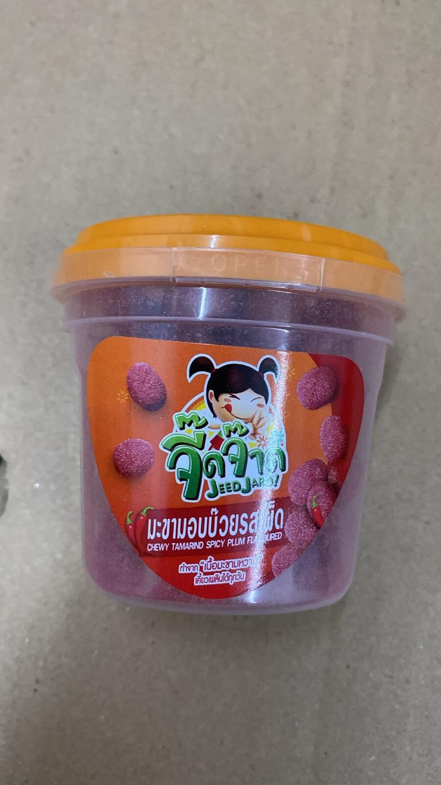 現貨 TH Q軟辣羅望子配李子(橙色)(G)