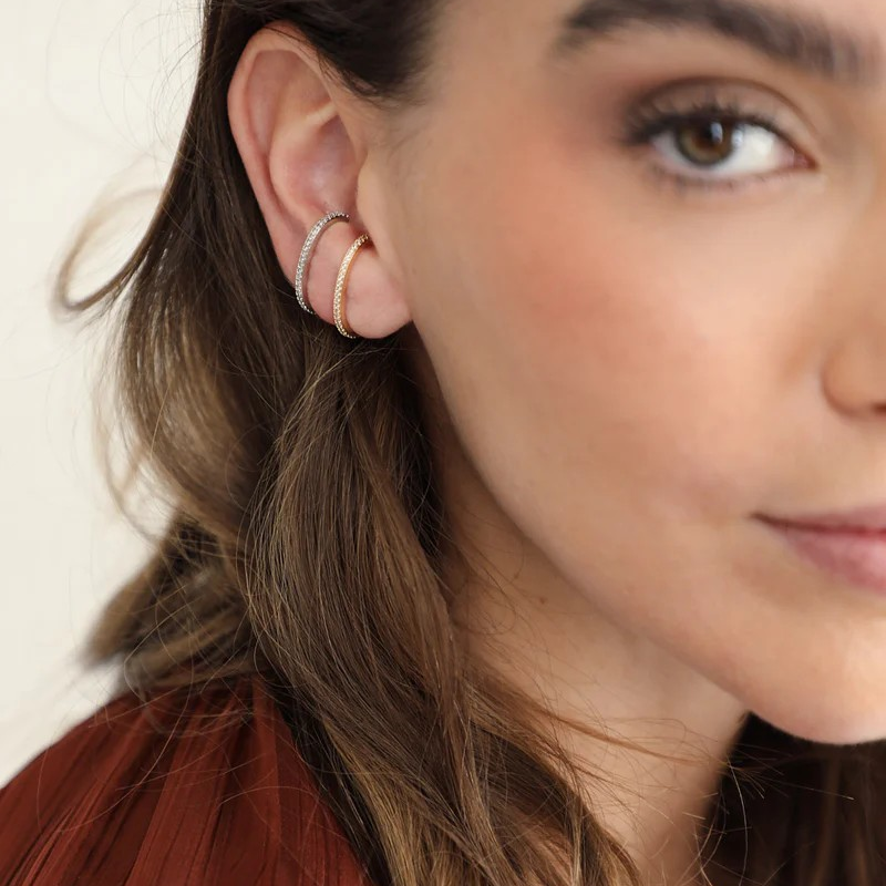 1WK0414-121 [WAEKURA] Celine Earrings Gold (EU)