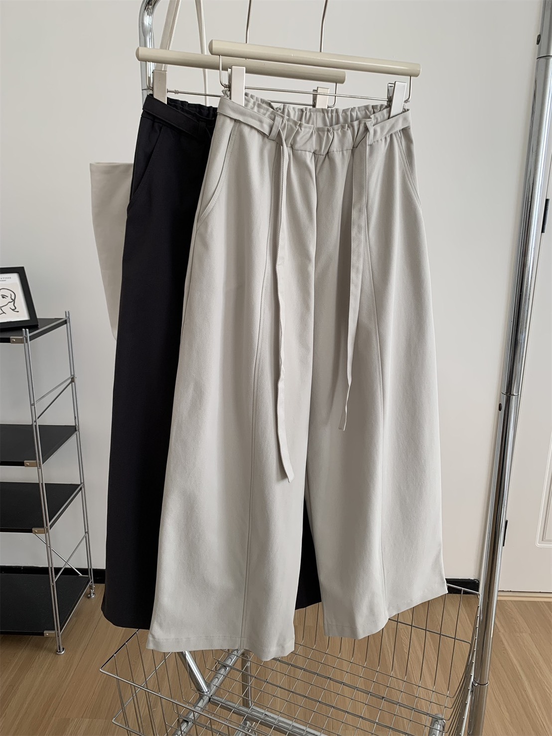 No.2365 抽繩花苞氣球9分褲