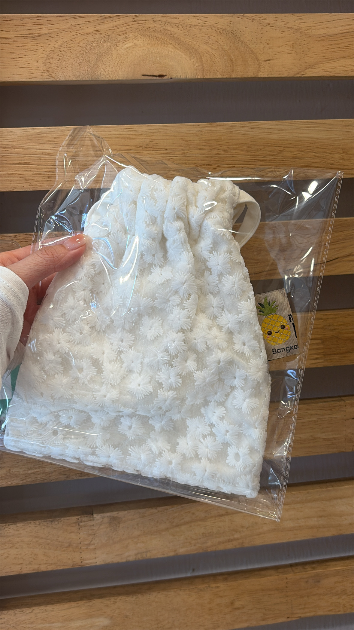 Songkran小白花袋