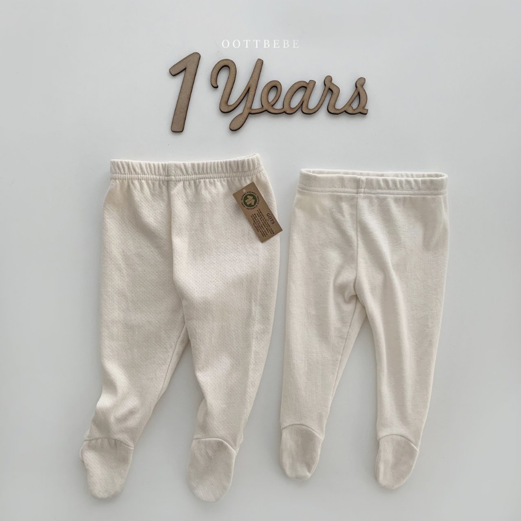 正韓夏oottbebe 新生兒包腳褲