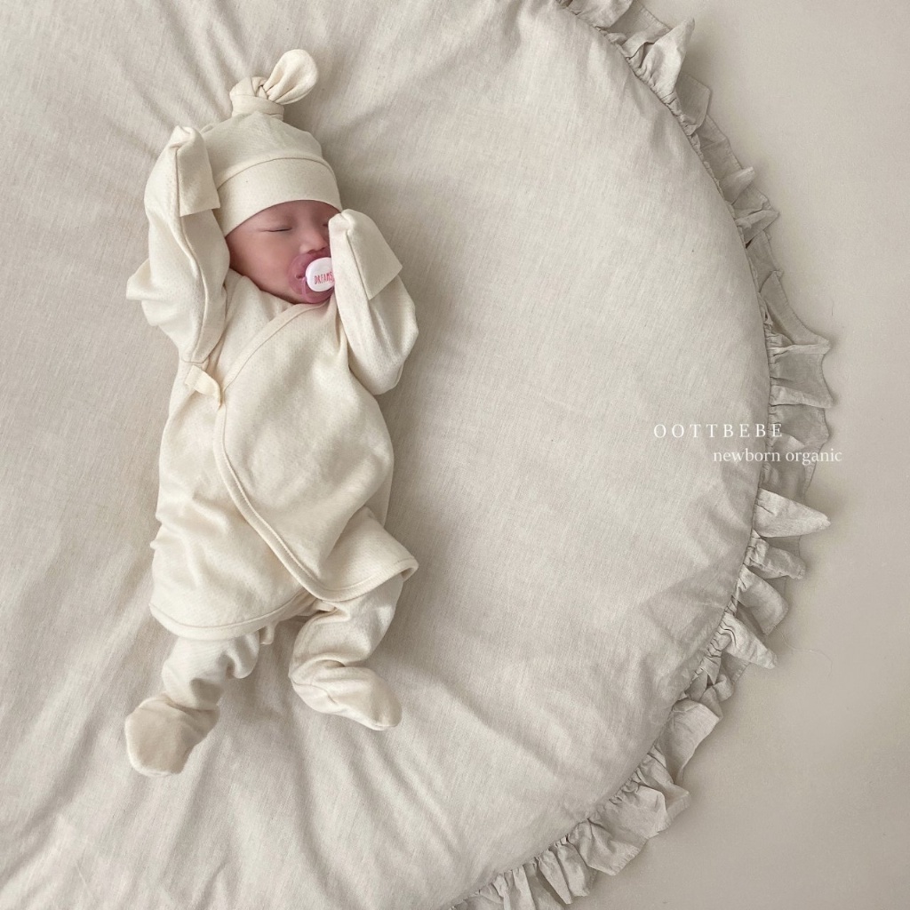 正韓夏oottbebe 新生兒包腳褲