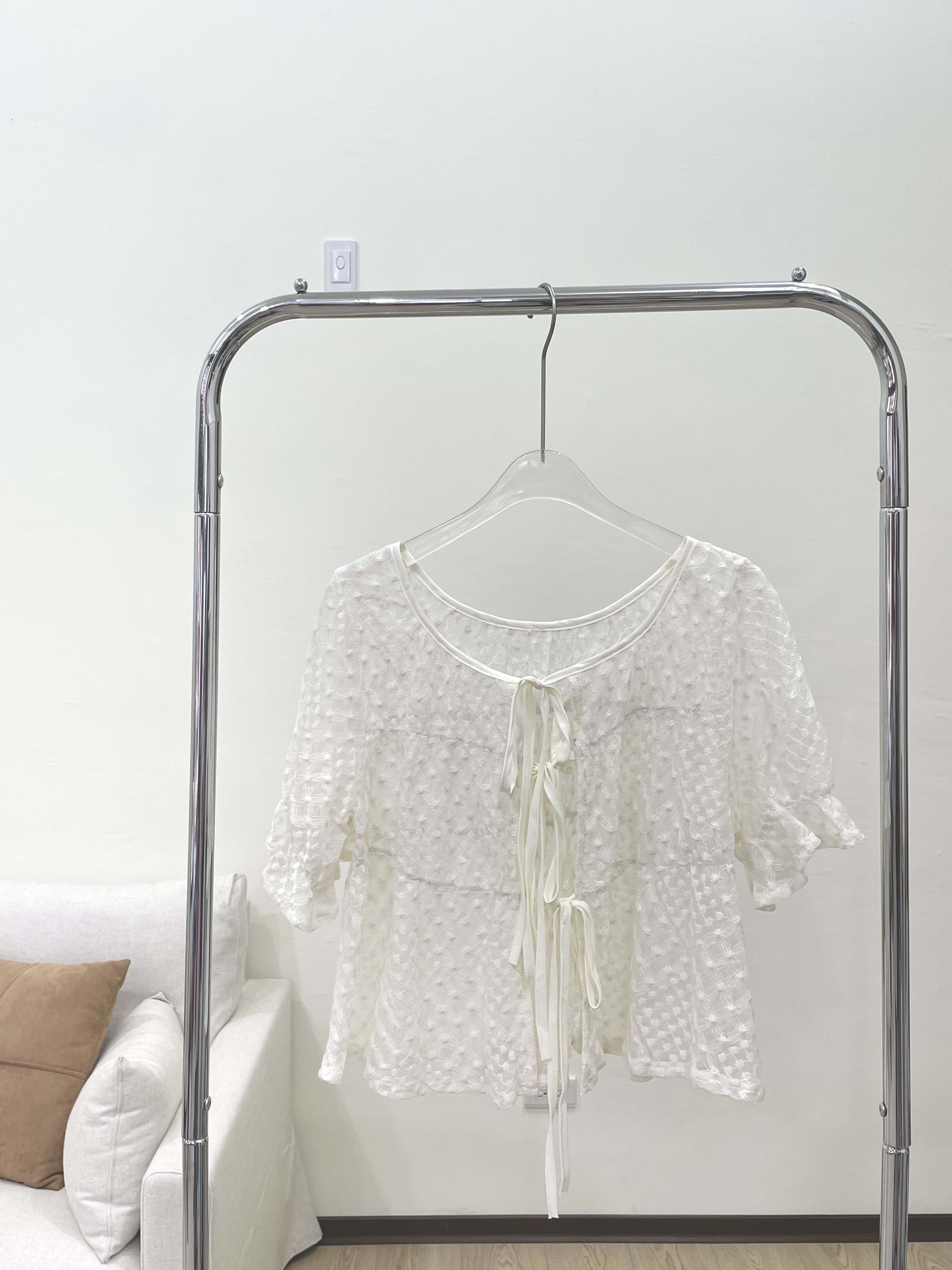 2602雙綁帶短袖外罩