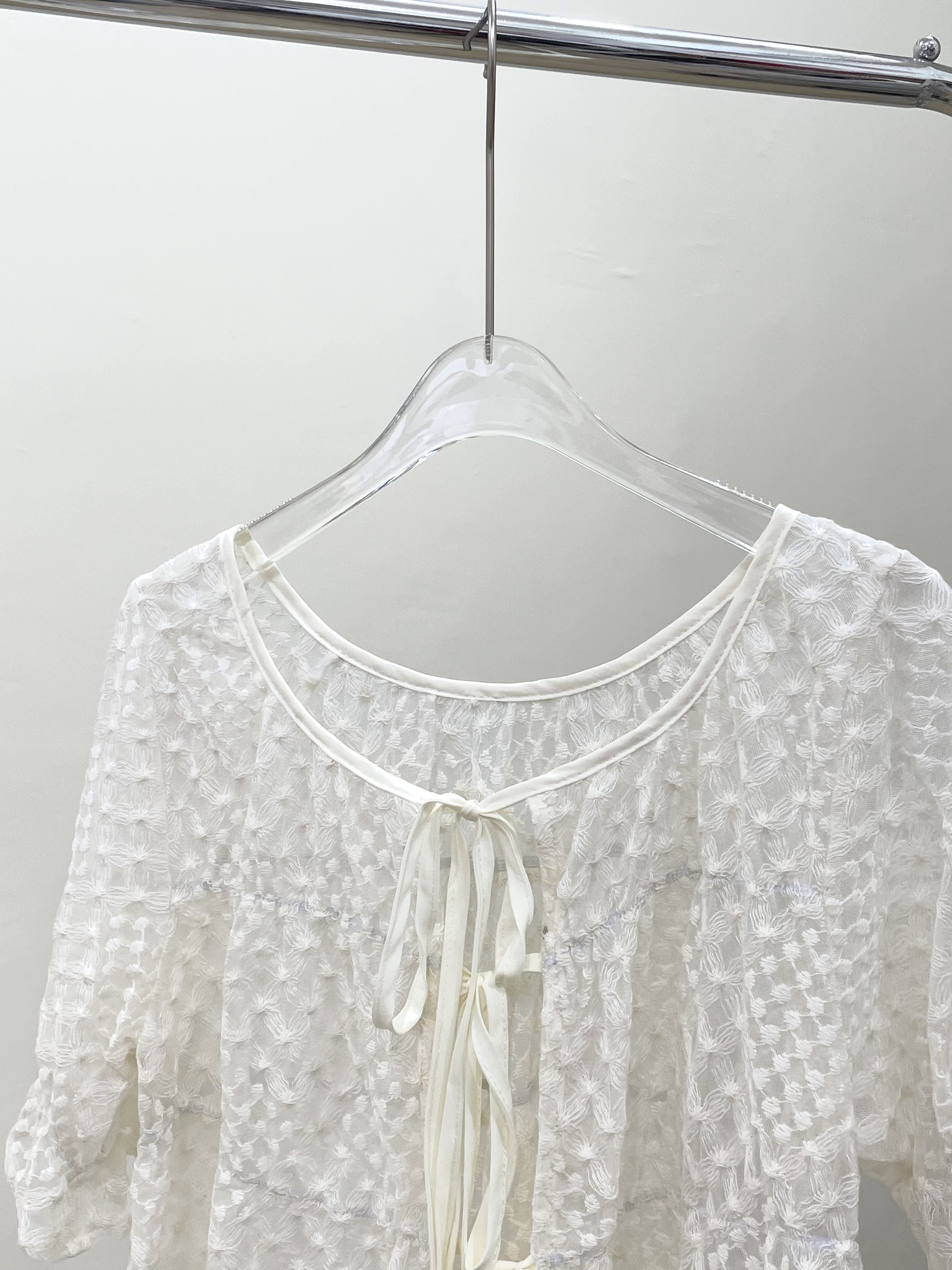 2602雙綁帶短袖外罩