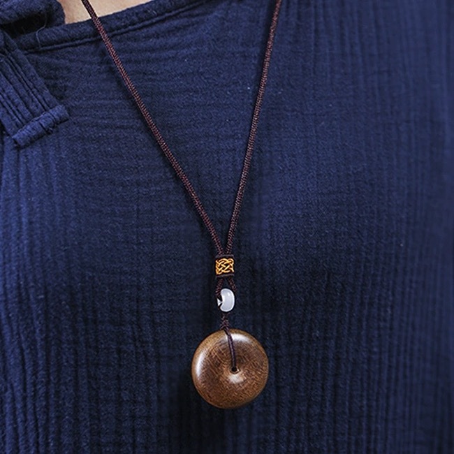 0416gz15-GZday3-沉香4月-越南沉香平安扣(A15)