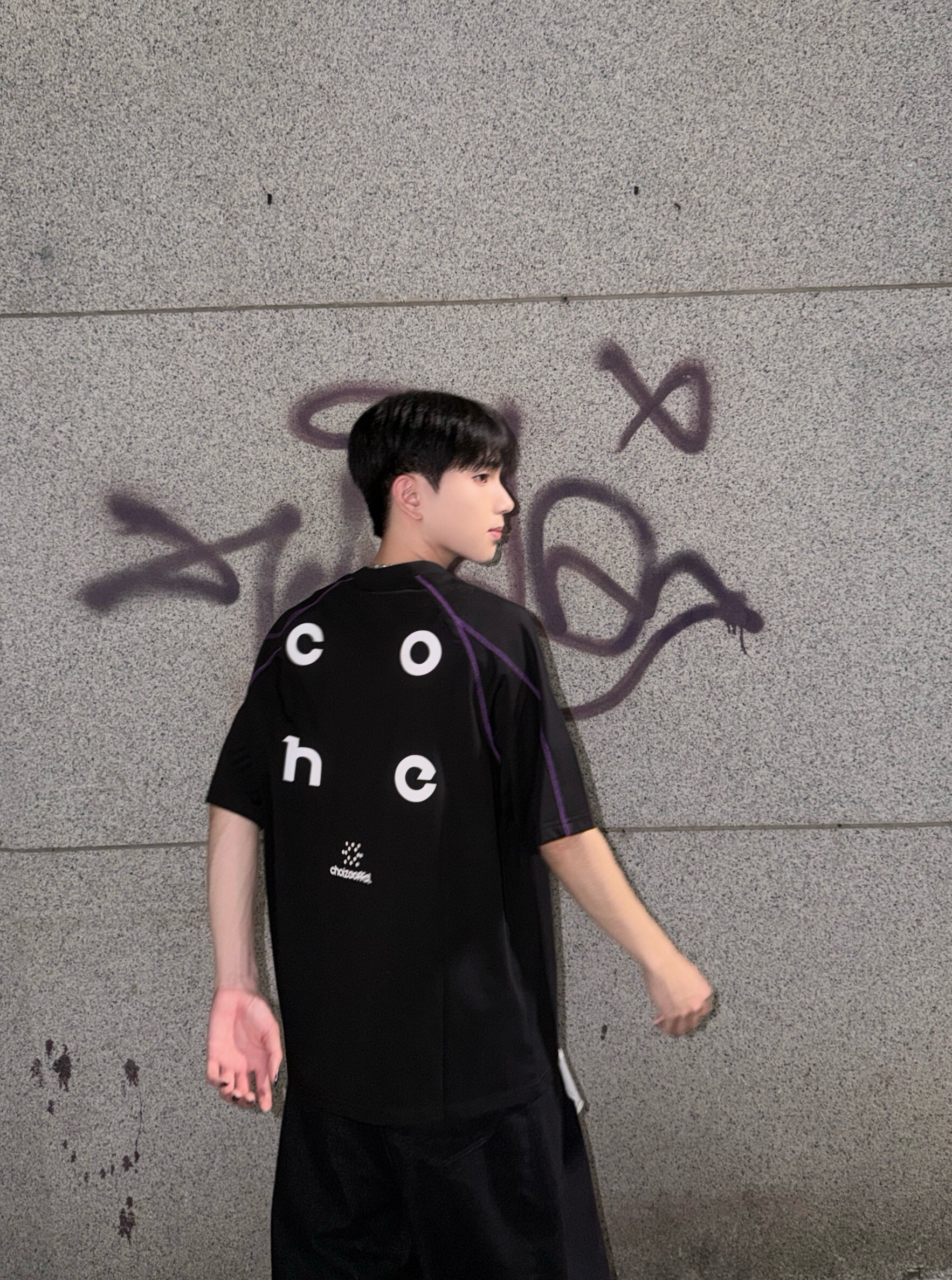 (GOAL) 美式明線設計字母短T 涼感面料 H751 CHOIZE