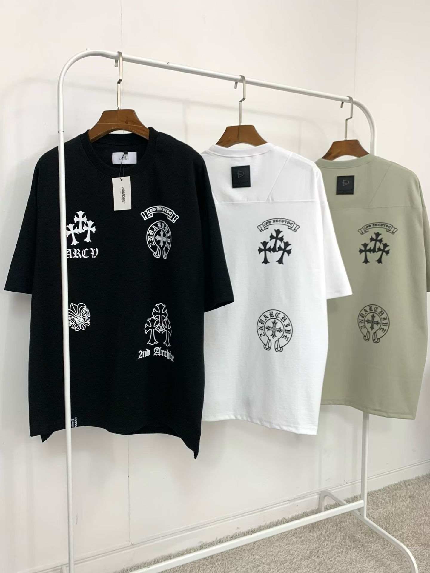 英文字圖案短袖Tee 2nd-354T