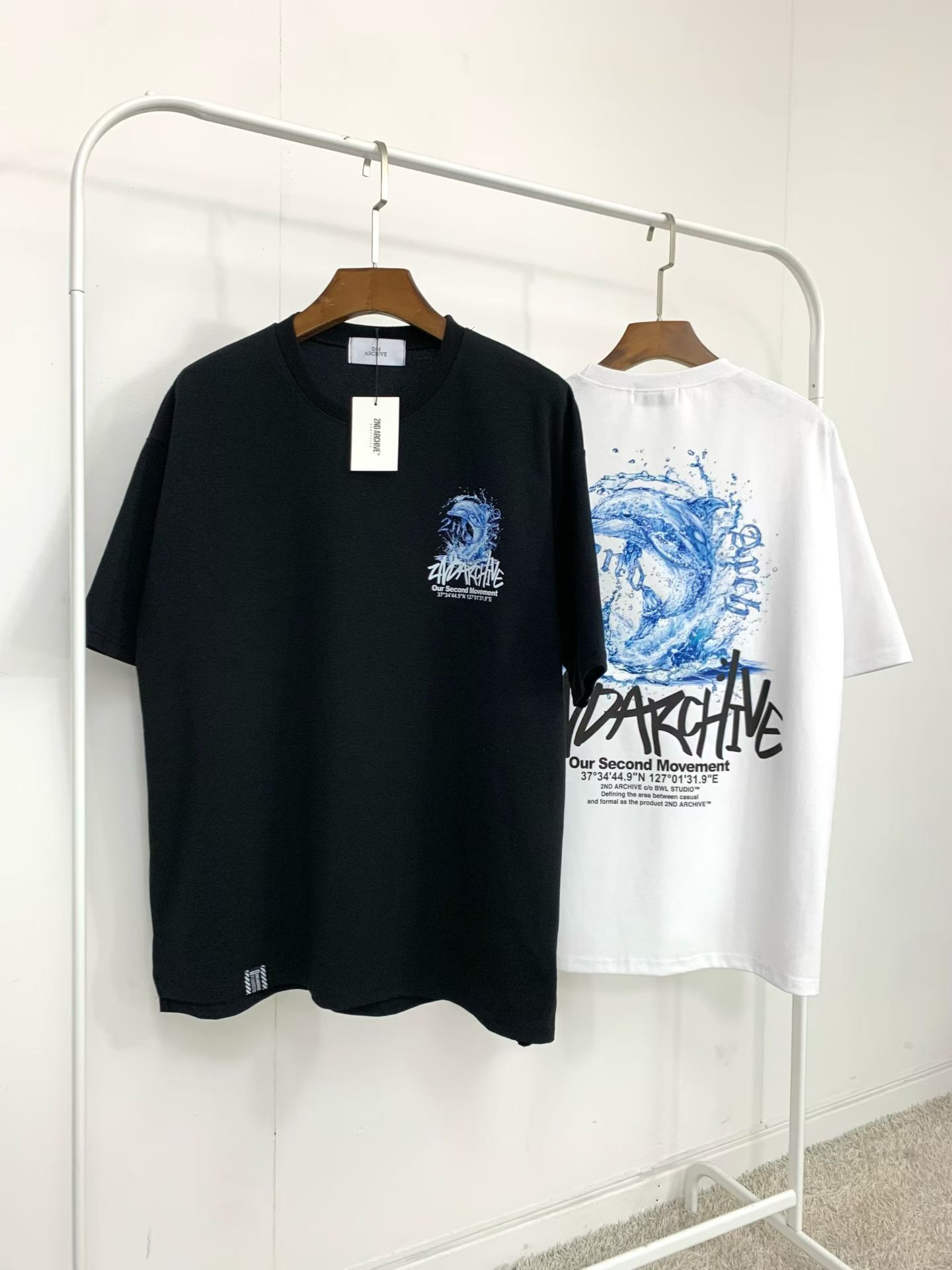 英文字圖案短袖Tee 2nd-355T