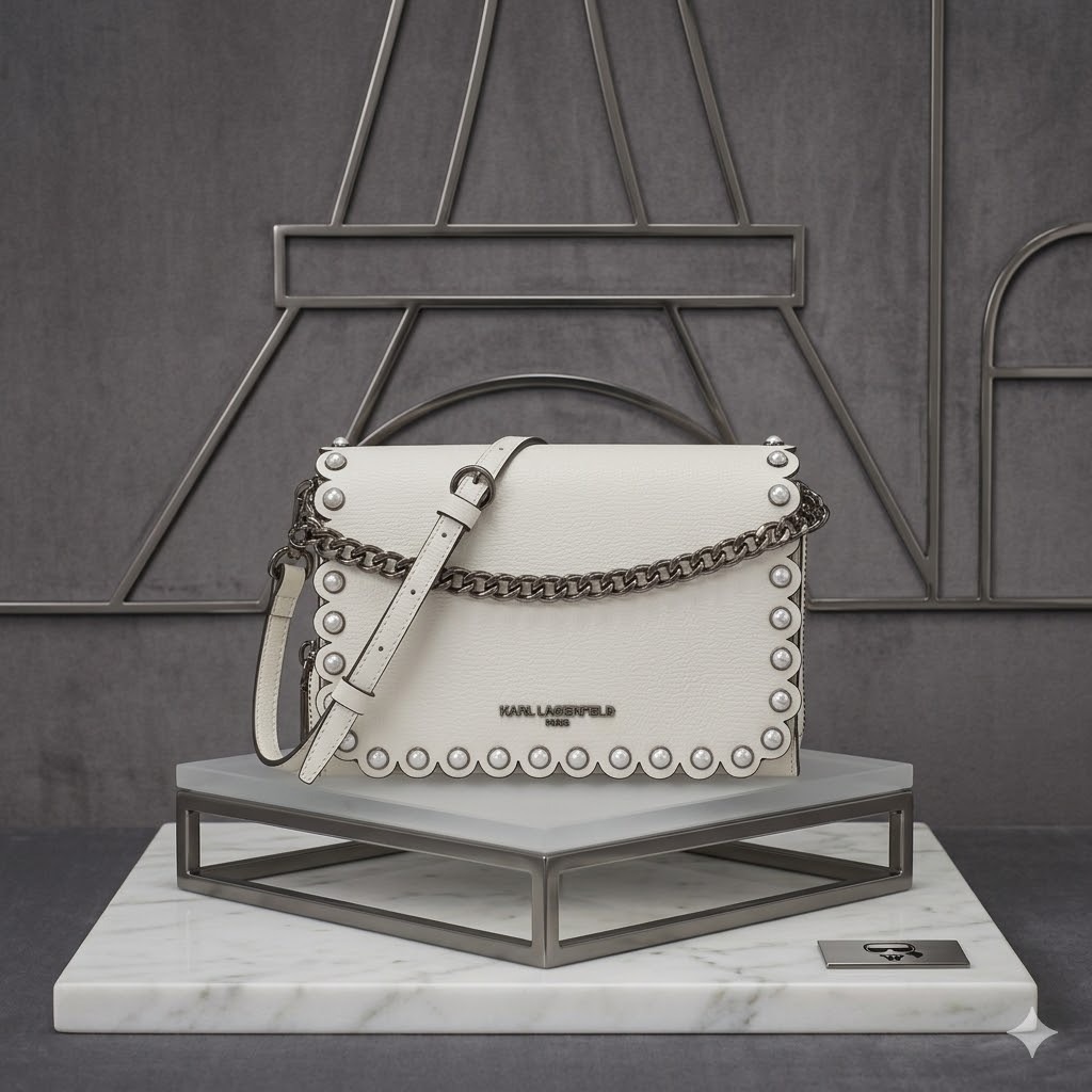 【預購】KARL LAGERFELD PARIS LOURDES H041402 斜咩袋