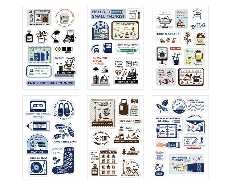 ERIC 聯名 特殊膠貼紙 布料貼紙｜日本SANBY