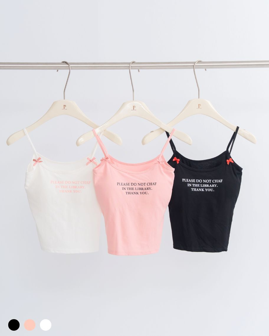 甜美蝴蝶結字母印花小可愛