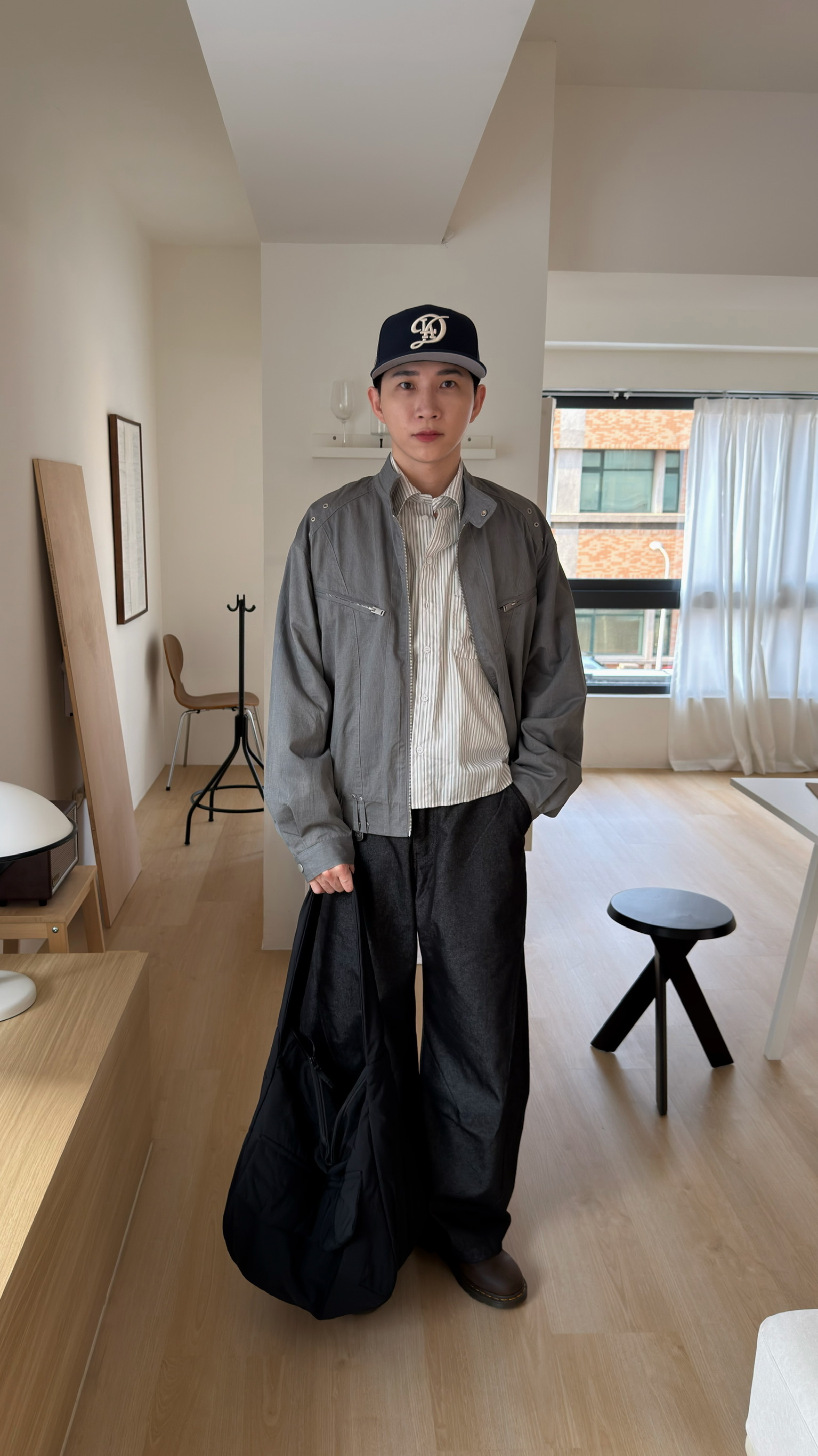 結構立領薄夾克