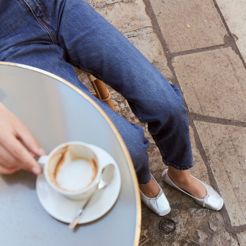 1RQ0416-001 [REQINS] Ballerines Harmony Eclat CC ARGENT #TT-00050 (EU)