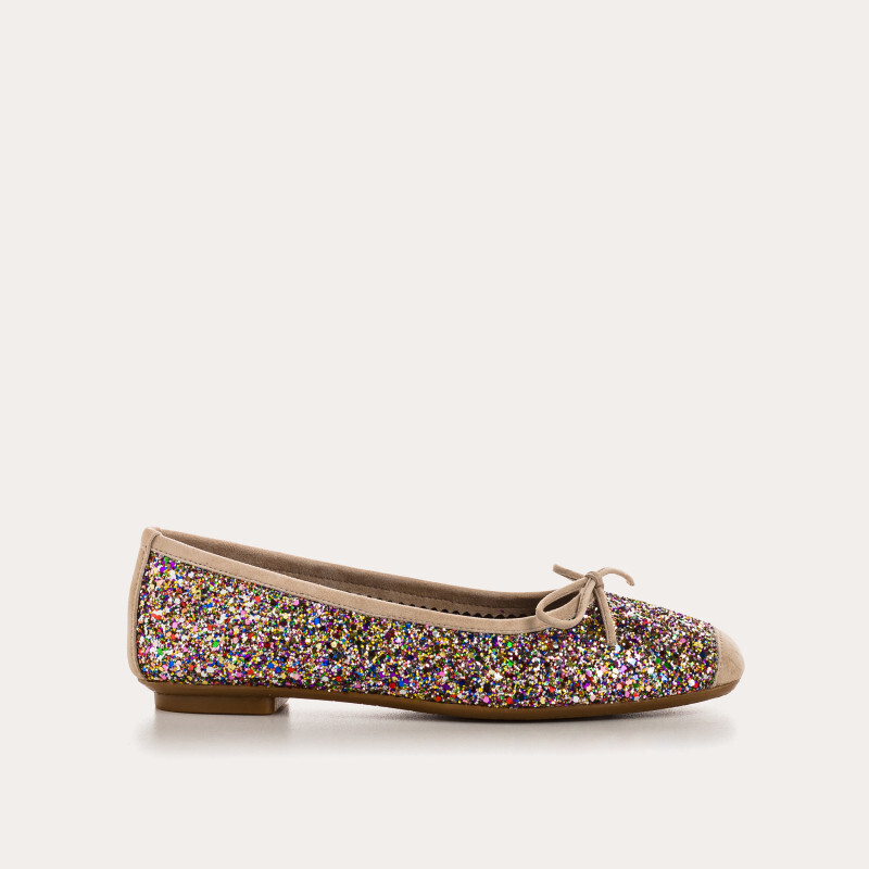 1RQ0416-029 [REQINS] Ballerines Harmony Glitter CC RAINBOW #TT-00053 (EU)