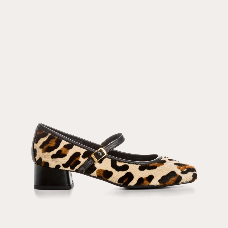 1RQ0416-142 [REQINS] Ballerines Kelly Jaguar BEIGE #TT-11002 (EU)