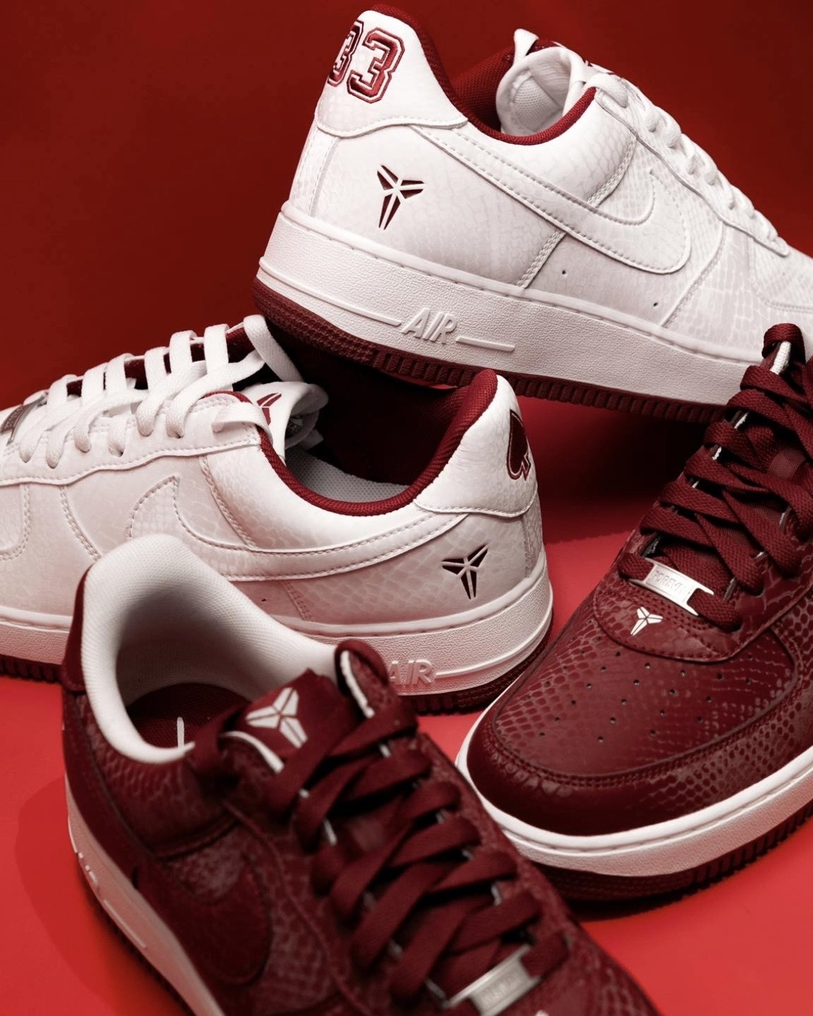 (預訂) Kobe Bryant x Nike Air Force 1 Low - Forever Lower Merion 【兩色】