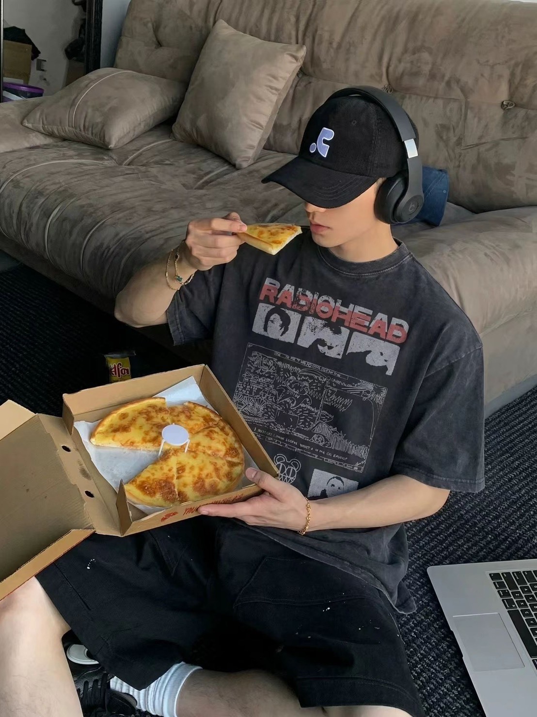 (GOAL)美式街頭水洗印花短T H777 Choize