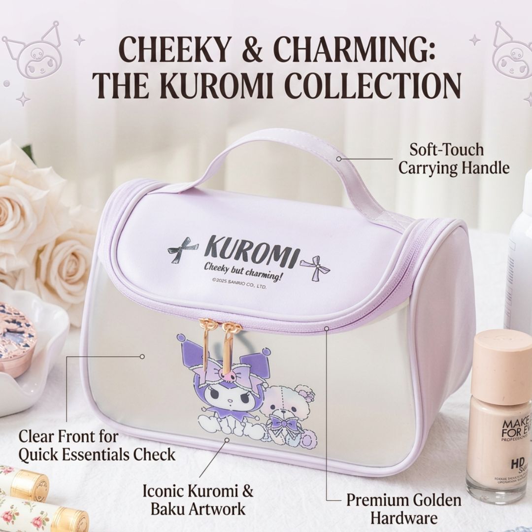 佻皮魔女 Sanrio | 手提化妝包