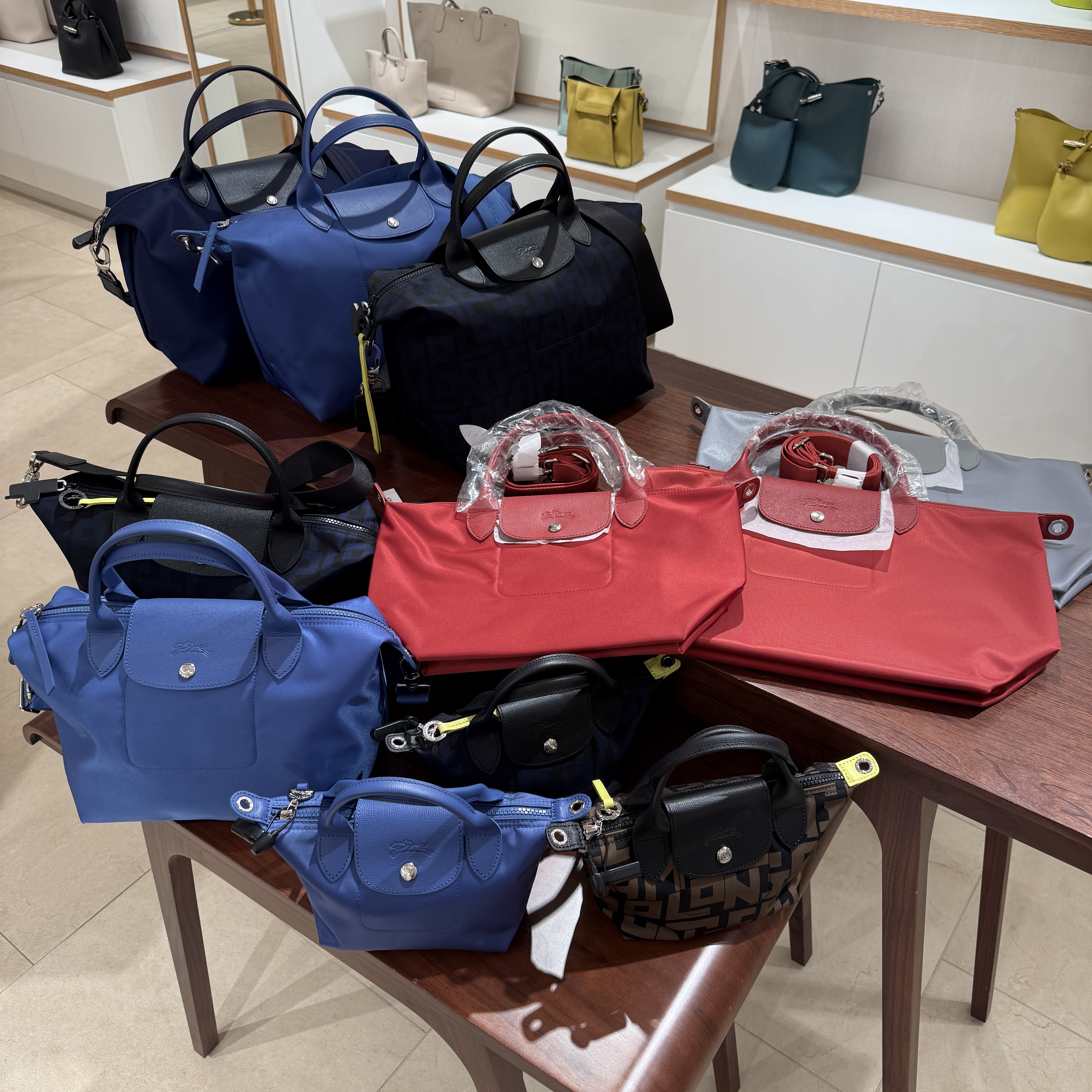 Longchamp le pliage neo nylon crossbody bag