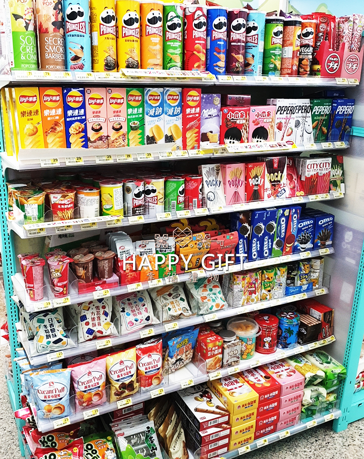 便利商店零食種類參考圖
