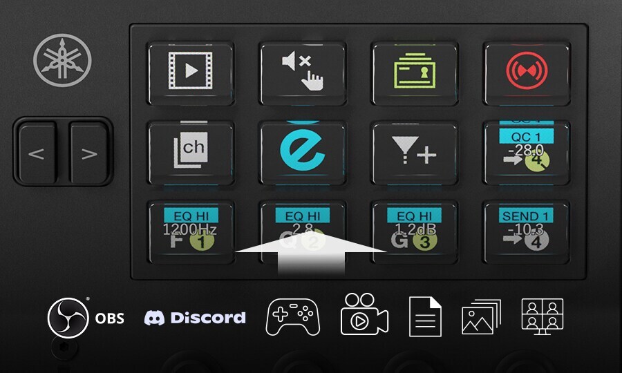 CC1 12個LCD按鍵全方位控制