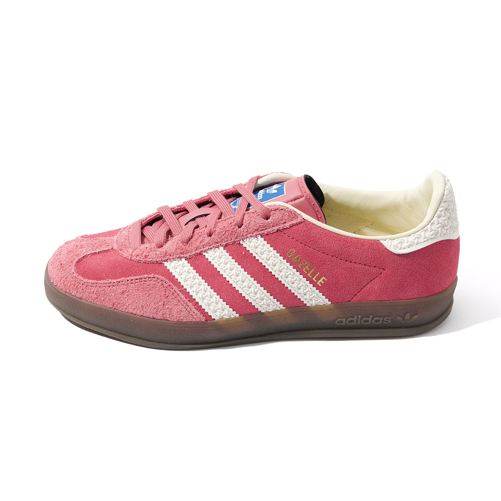 Adidas Gazelle Indoor 女鞋 樹梅粉色 運動 草莓熊 麂皮 低筒 德訓鞋 復古 休閒鞋 IF1809