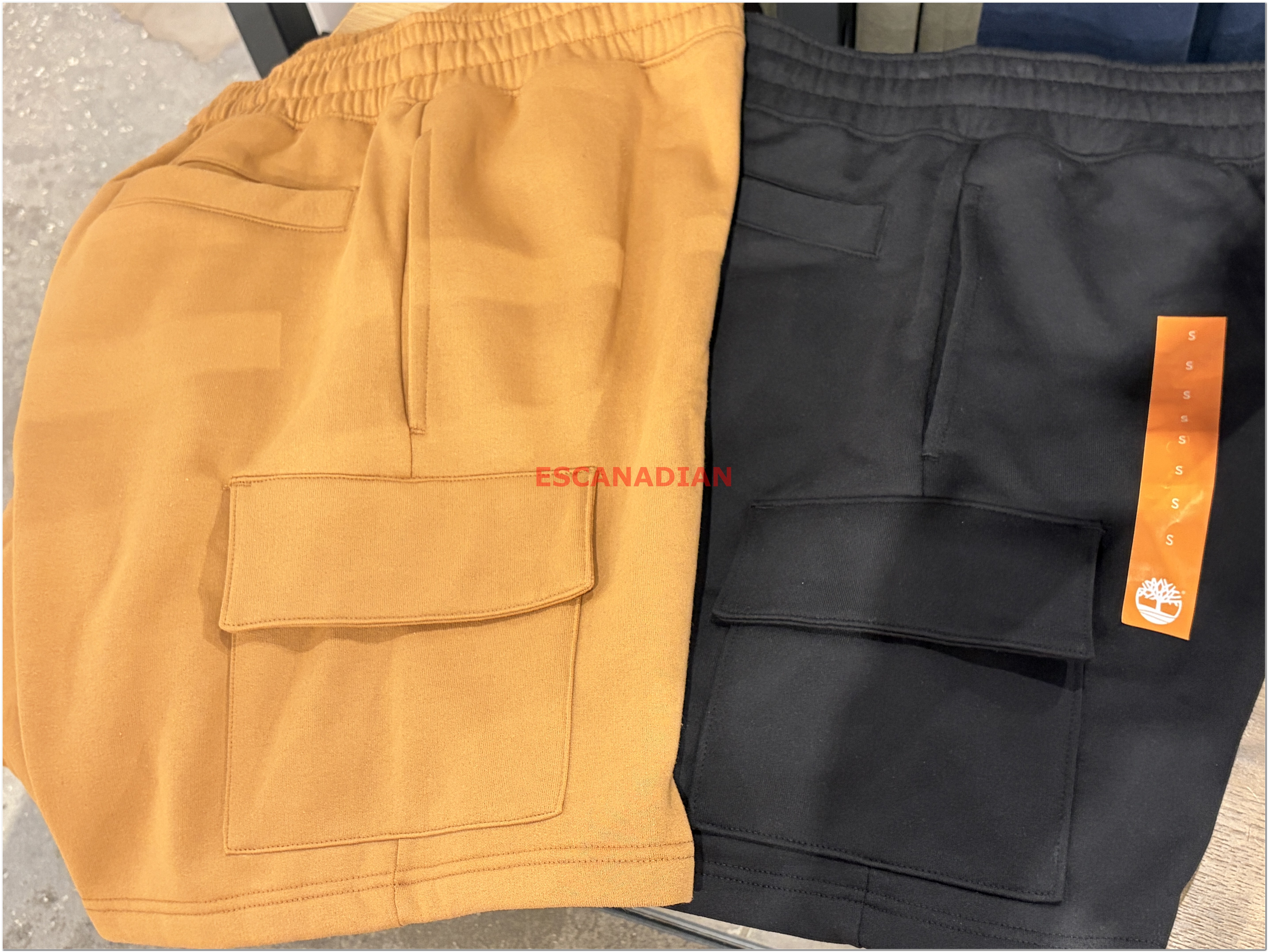 【限時】Timberland 男大人 工裝設計 硬挺 休閒 棉短褲 (2色)