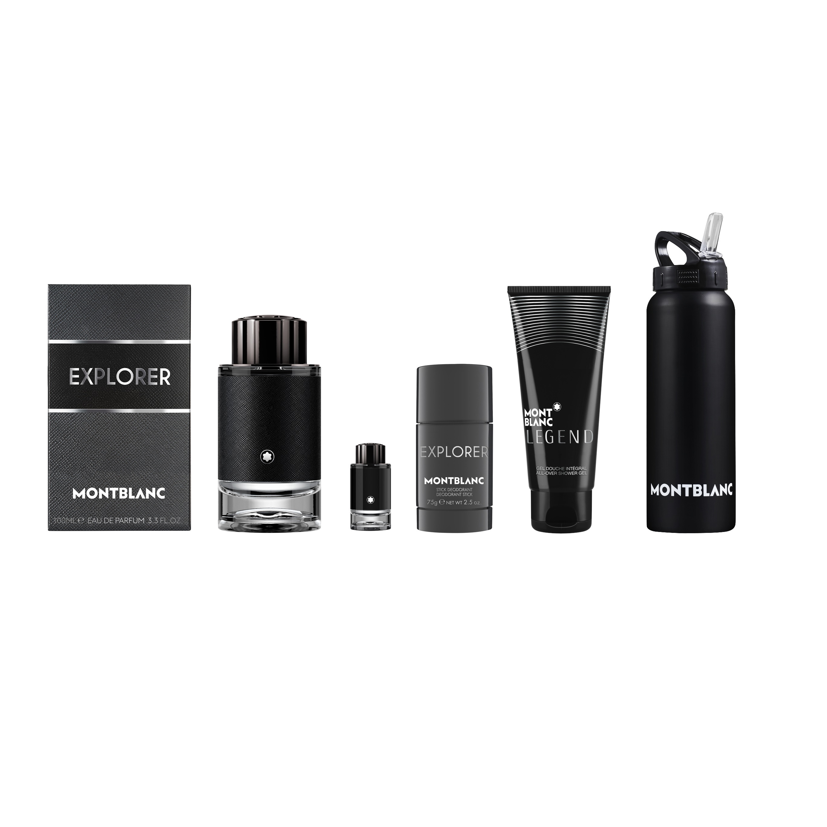 【鋒恩香水】MONTBLANC 萬寶龍 探尋旅者淡香精100ml(贈小香4.5ml+沐浴精100ml+體香膏+品牌水壺)