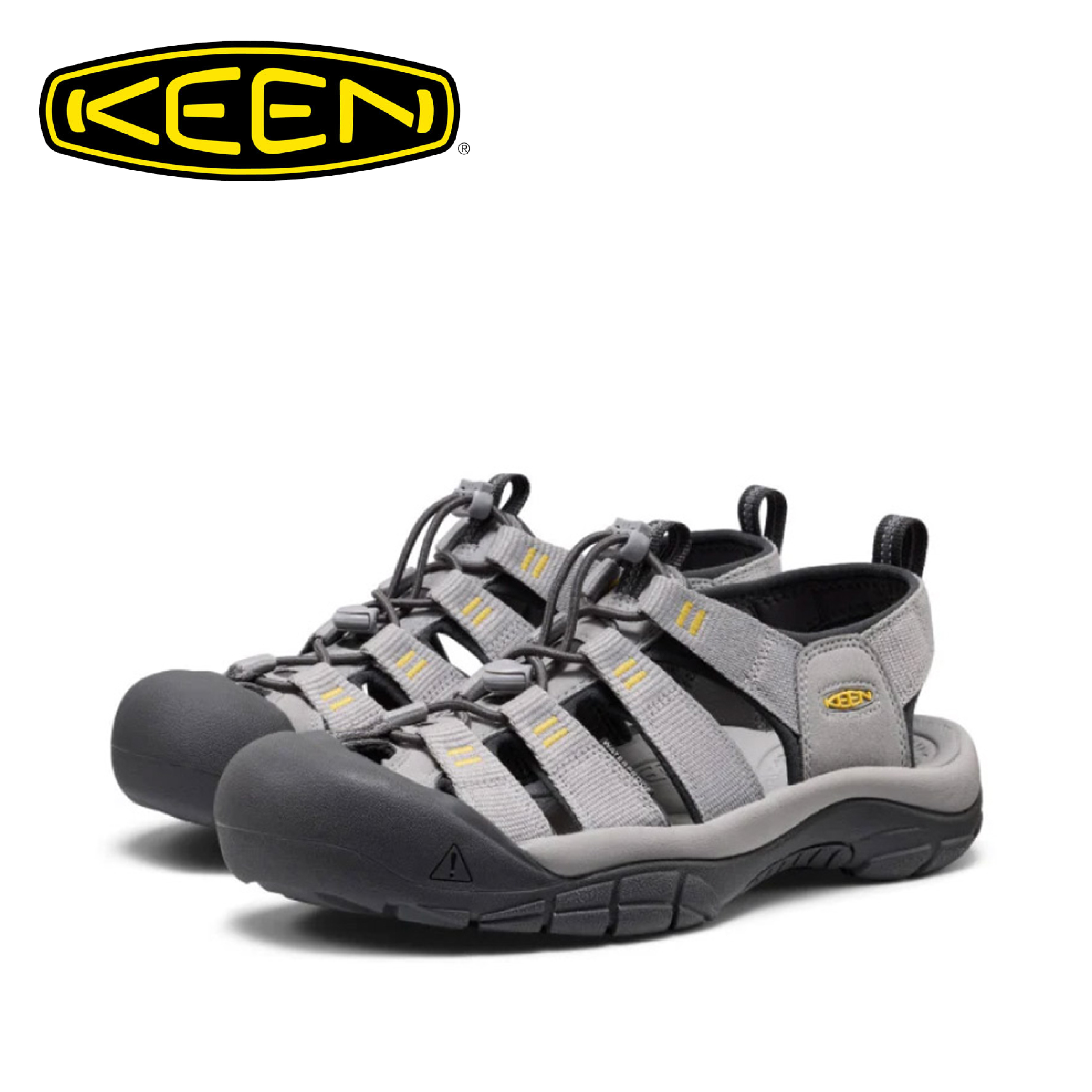KEEN 美國 KEEN NEWPORT H2 織帶涼鞋 男款 (灰色) 30K31691