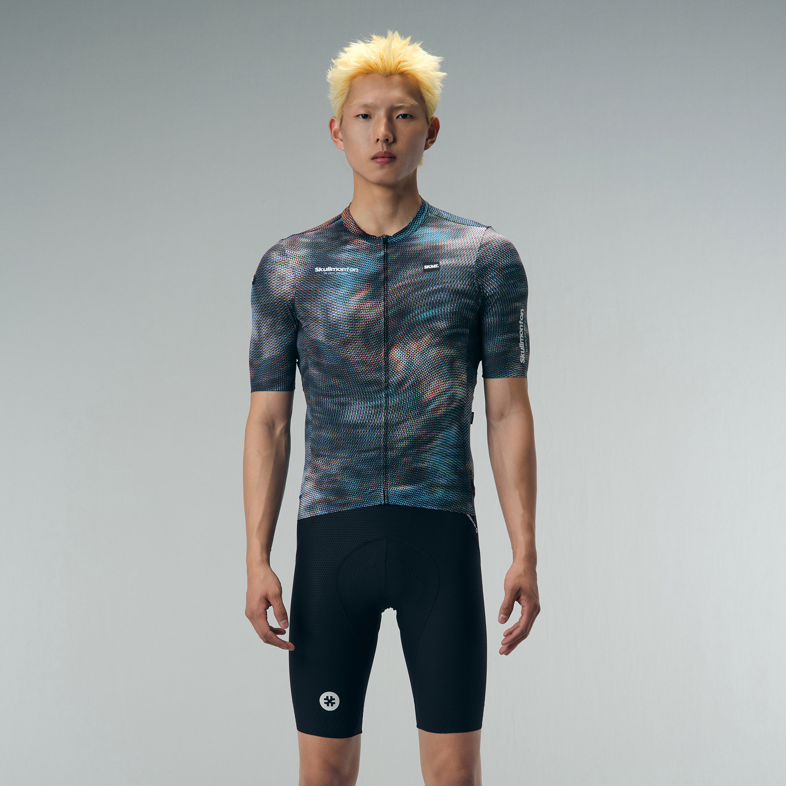 星塵深藍男款短車衣