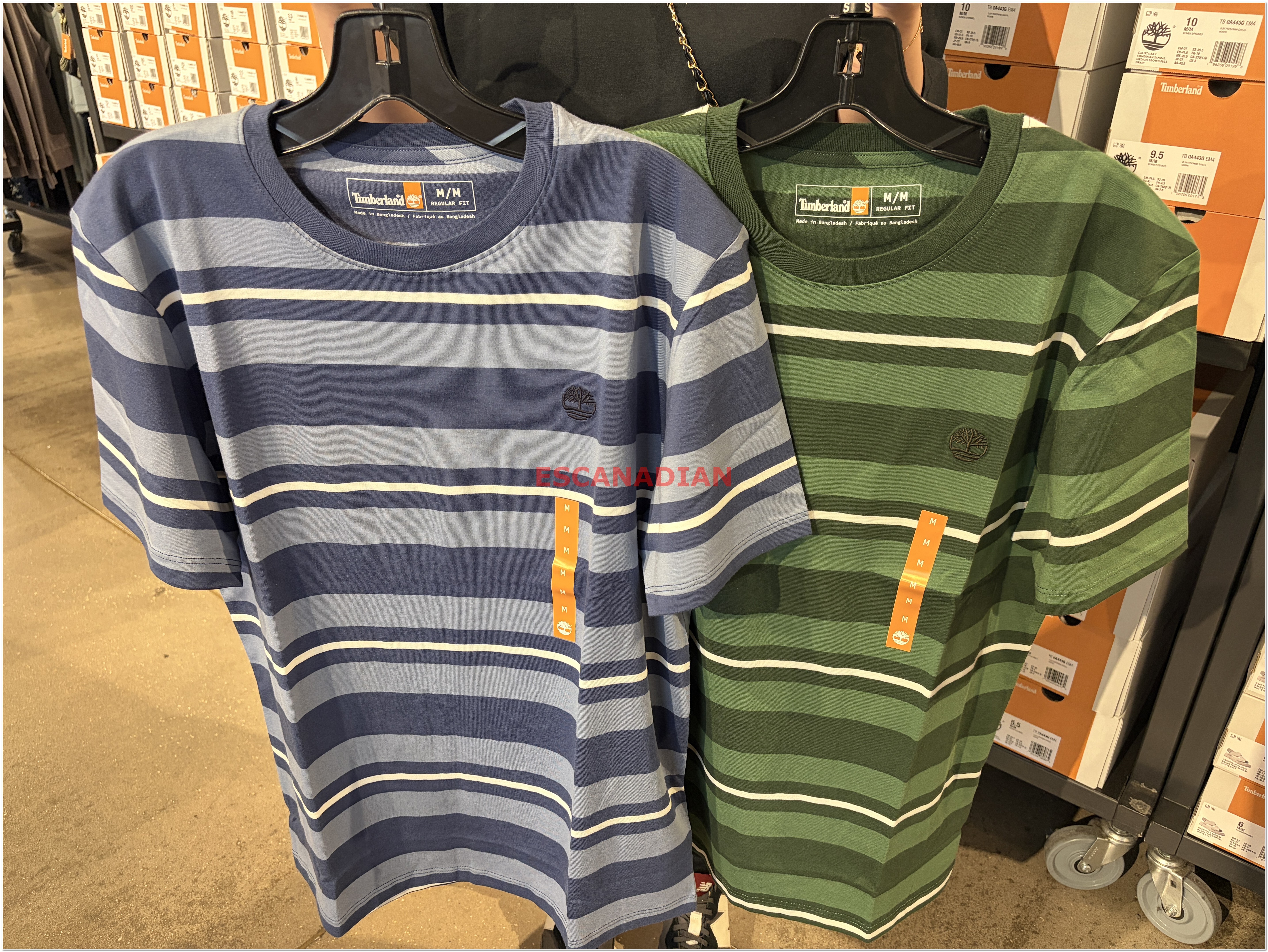 【限時】Timberland 大人 經典刺繡小樹 條文 短TEE (2色)