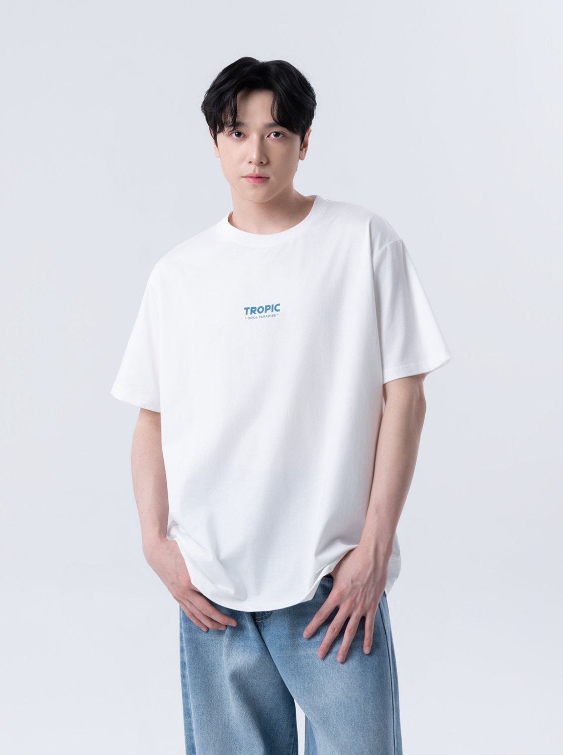 度假氛圍直噴印花TEE