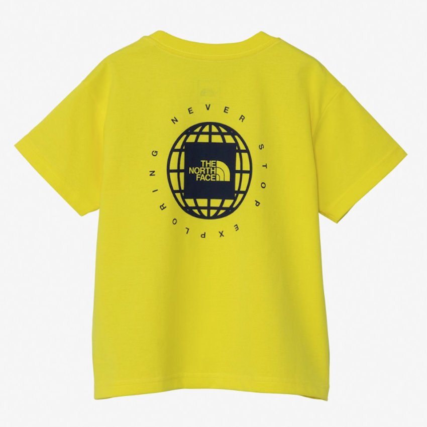 日本 2026 The North Face Toddler Short Sleeve Geo Square Logo Tee 幼童 T-Shirt