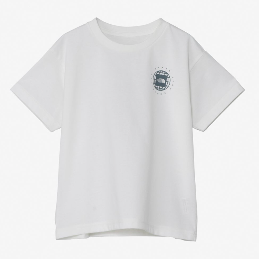 日本 2026 The North Face Toddler Short Sleeve Geo Square Logo Tee 幼童 T-Shirt