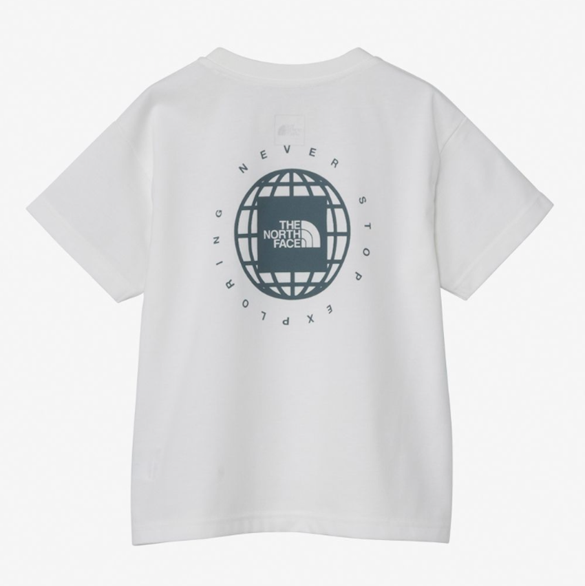 日本 2026 The North Face Toddler Short Sleeve Geo Square Logo Tee 幼童 T-Shirt