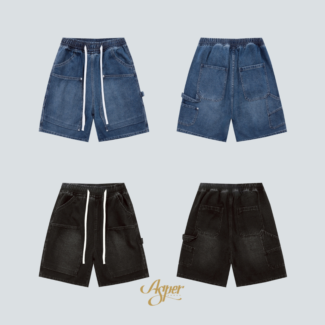 SBG 伐木畫家牛仔短褲 V0019
