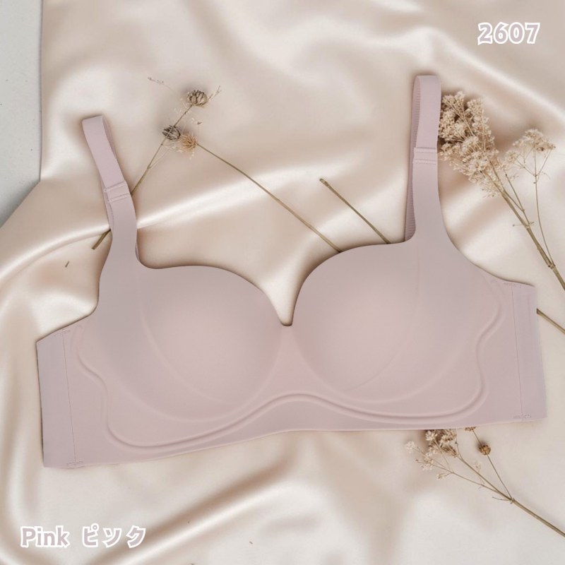 HKCG0415-025 提升豐盈BRA TOP Pink-2607 (A25) (Size:S/M)
